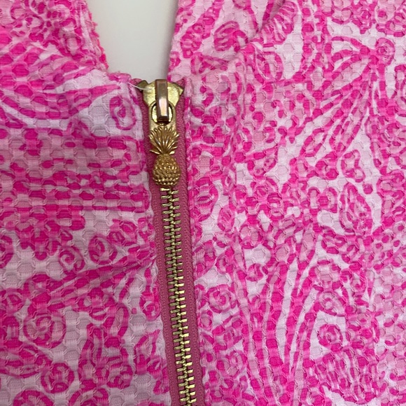 Lily Pulitzer pink Ryder shirt dress size 2 - Picture 5 of 6